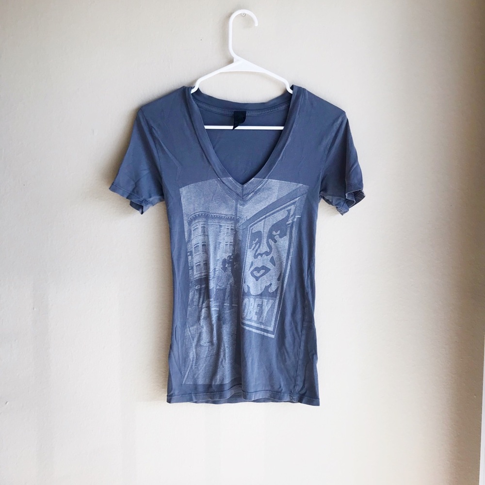 Obey - Deep V Tee Shirt